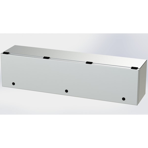 1/4 Turn Latch Electrical Enclosures, 9 in H, 8 in D, 36 in W, NEMA 3R, 4, 4X, 12, 13